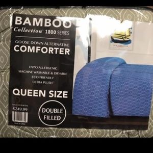 New! Olive Green Bamboo 1800 Series Comforter!